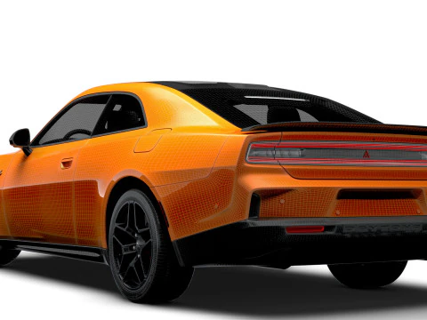 Dodge Charger RT Fase 1 2D LB 2026 Modello 3D