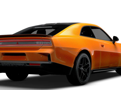Dodge Charger RT Fase 1 2D LB 2026 Modello 3D