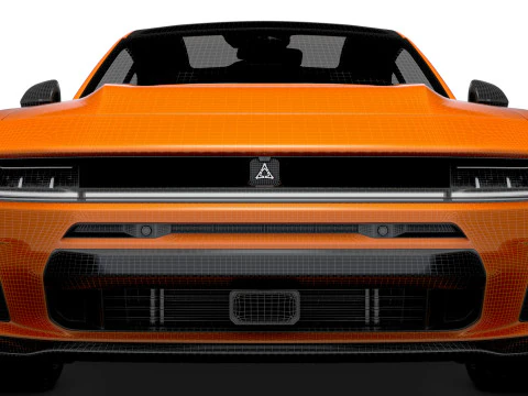 Dodge Charger RT Fase 1 2D LB 2026 Modello 3D