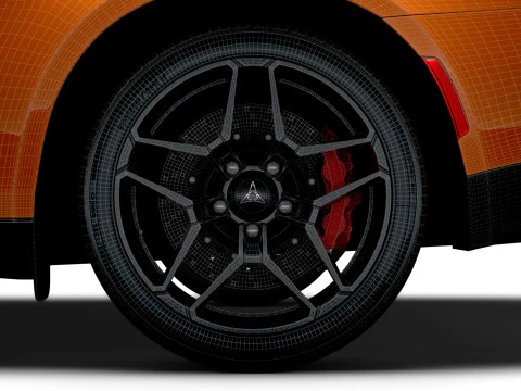 Dodge Charger RT Fase 1 2D LB 2026 Modello 3D