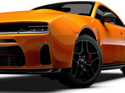 Dodge Charger RT Fase 1 2D LB 2026 Modello 3D