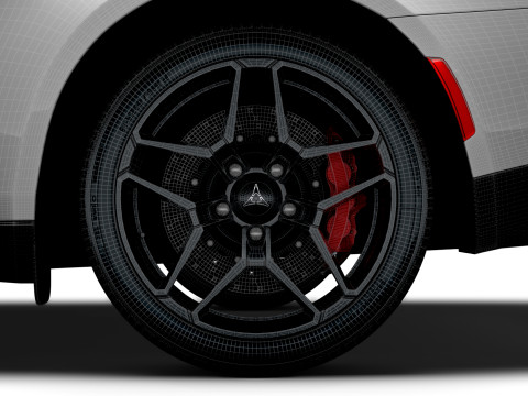 Dodge Charger RT Fase 1 4D LB 2026 Modello 3D