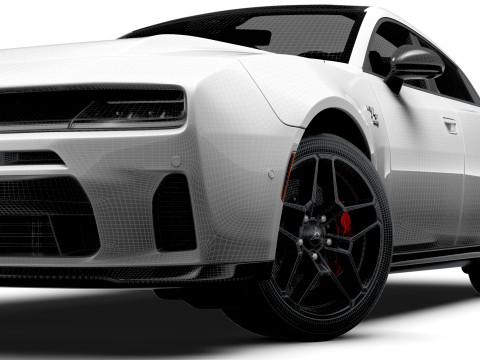 Dodge Charger RT Fase 1 4D LB 2026 Modello 3D