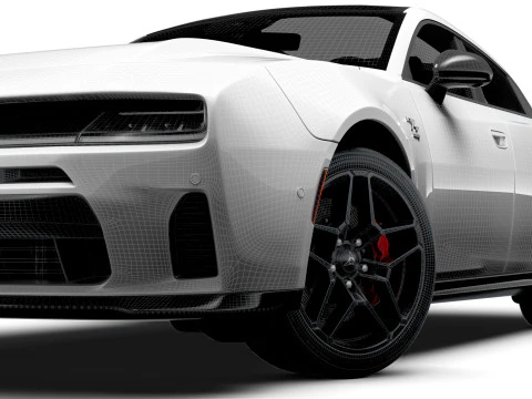 Dodge Charger RT Stage 1 4D LB 2026 3D Modell