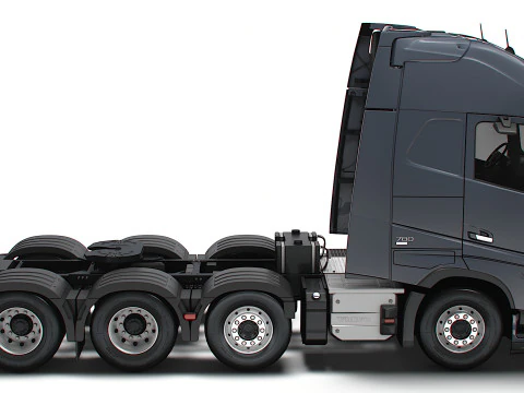 Volvo FH16 Aero 8x4 Tractor 2026 3D Модель