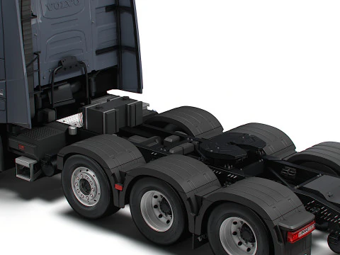 Volvo FH16 Aero 8x4 Tractor 2026 3D Модель