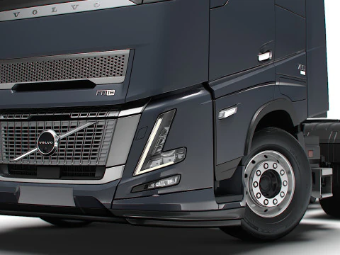 Volvo FH16 Aero 8x4 Tractor 2026 3D Модель