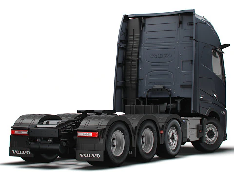 Volvo FH16 Aero 8x4 Tractor 2026 3D Модель