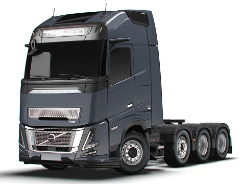 Volvo FH16 Aero 8x4 Tractor 2026 3D Модель