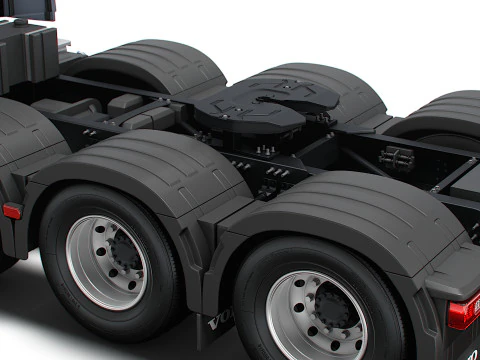 Volvo FH16 Aero 8x4 Tractor 2026 3D Модель