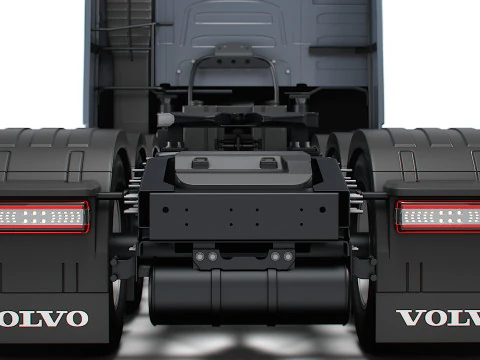 Volvo FH16 Aero 8x4 Tractor 2026 3D Модель