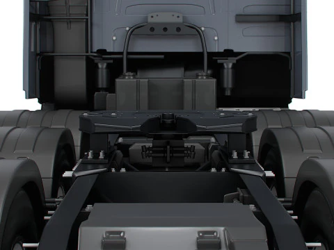 Volvo FH16 Aero 8x4 Tractor 2026 3D Модель