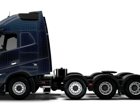 Volvo FH16 Aero 8x4 Tractor 2026 3D Модель