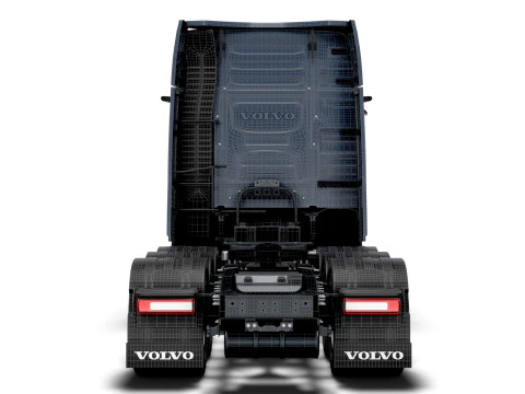 Volvo FH16 Aero 8x4 Tractor 2026 3D Модель