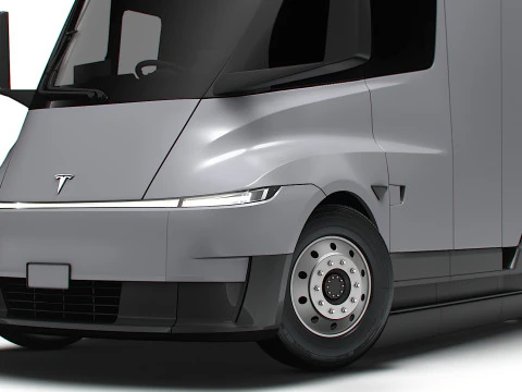 Trattore semi Tesla 4x2 2026 Modello 3D
