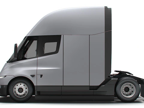 Trattore semi Tesla 4x2 2026 Modello 3D