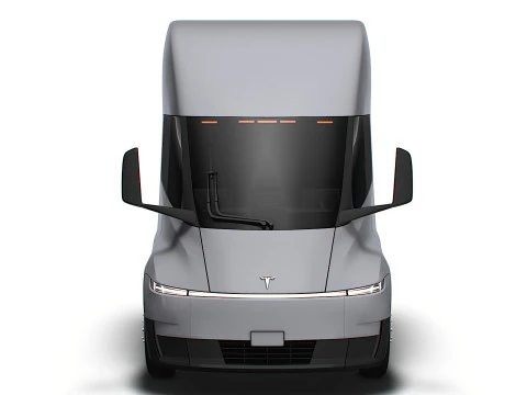 Trattore semi Tesla 4x2 2026 Modello 3D