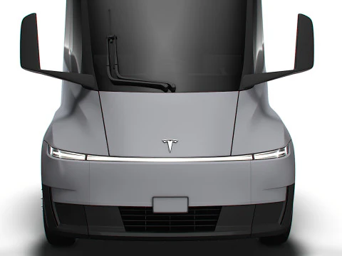 Trattore semi Tesla 4x2 2026 Modello 3D
