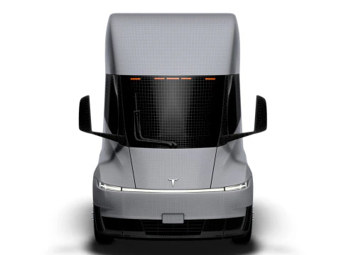 Trattore semi Tesla 4x2 2026 Modello 3D