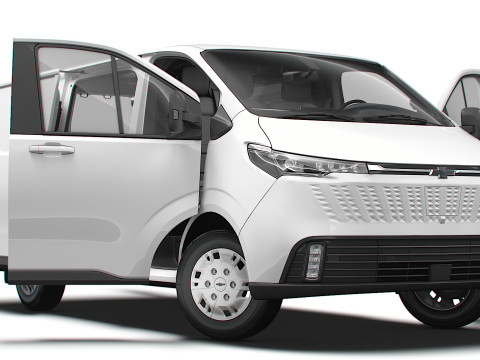 Chevrolet Express Max L1H1 HQ Interior 2026 Modelo 3D