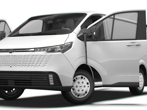 Chevrolet Express Max L1H1 HQ 인테리어 2026 3D 모델