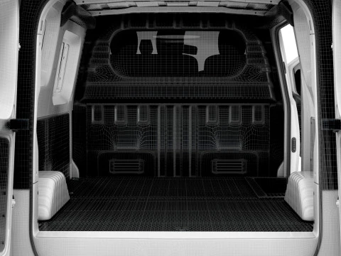 Chevrolet Express Max L1H1 HQ 인테리어 2026 3D 모델