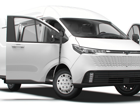 Chevrolet Express Max L1H2 HQ Interior 2026 Modelo 3D