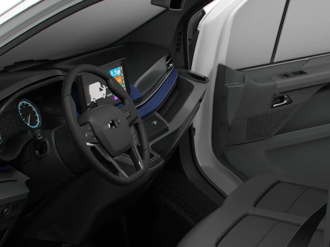 Chevrolet Express Max L1H2 HQ Interior 2026 3D Model