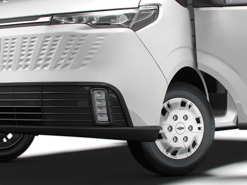 Chevrolet Express Max L1H2 HQ Interior 2026 3D Model