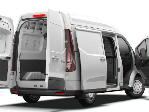 Chevrolet Express Max L1H2 HQ Interior 2026 3D Model