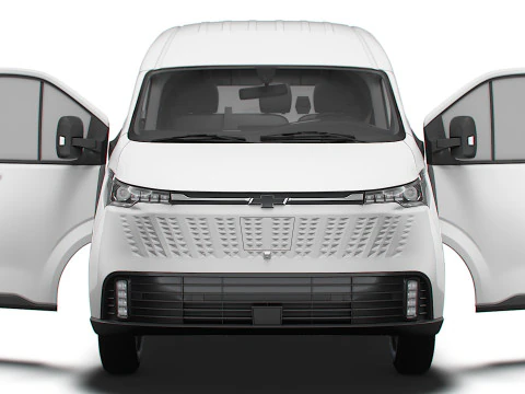 Chevrolet Express Max L1H2 HQ Interior 2026 3D Model