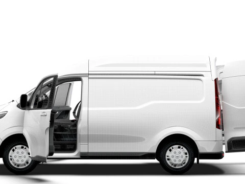 Chevrolet Express Max L1H2 HQ Interior 2026 3D Model