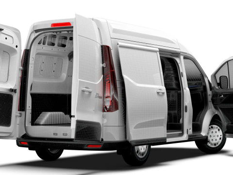 Chevrolet Express Max L1H2 HQ Interior 2026 3D Model