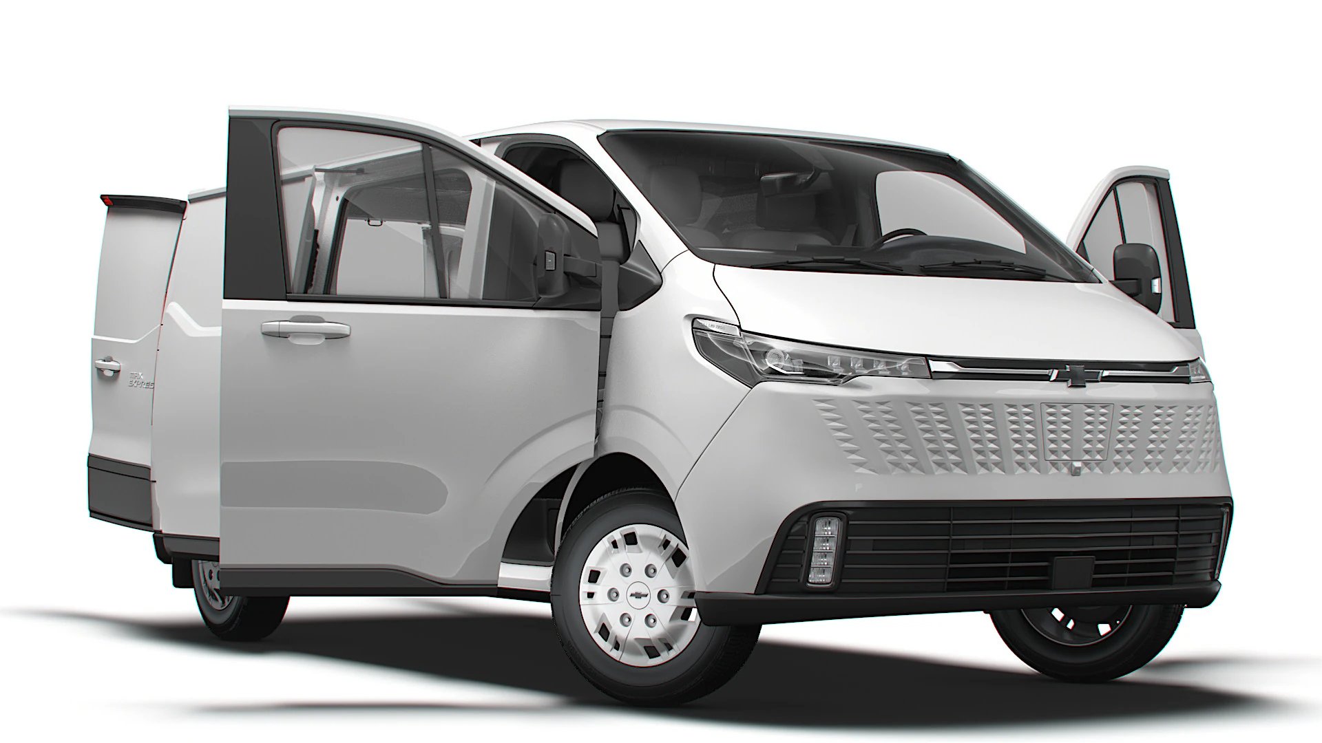 Chevrolet Express Max L2H1 HQ Interior 2026 3D Model .c4d .max .obj .3ds .fbx .stl .blend 