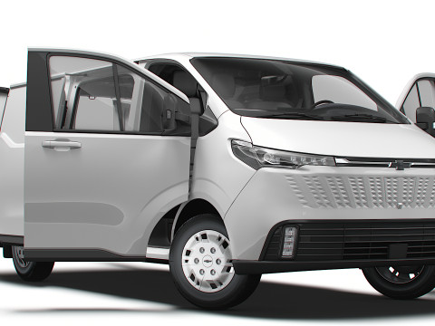 Інтер'єр Chevrolet Express Max L2H1 HQ 2026 3D Модель