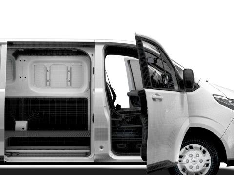 Chevrolet Express Max L2H1 HQ Interior 2026 3D Model