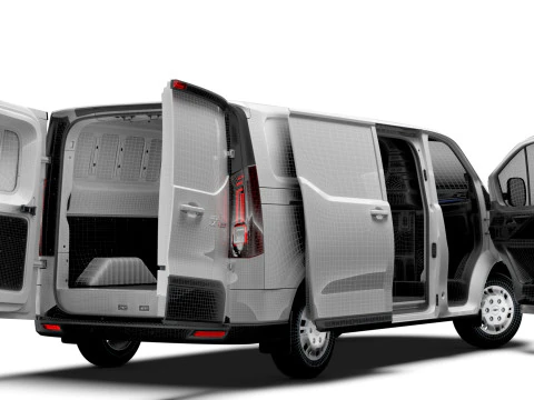Chevrolet Express Max L2H1 HQ Interior 2026 3D Model