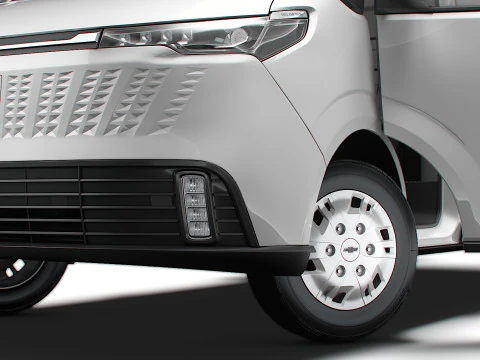 Chevrolet Express Max L2H2 HQ Interior 2026 3D Model