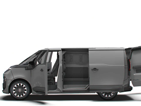 Renault Trafic e Tech HQ Int 2026 3D Model
