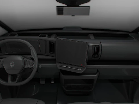 Renault Trafic e Tech HQ Int 2026 3D Model