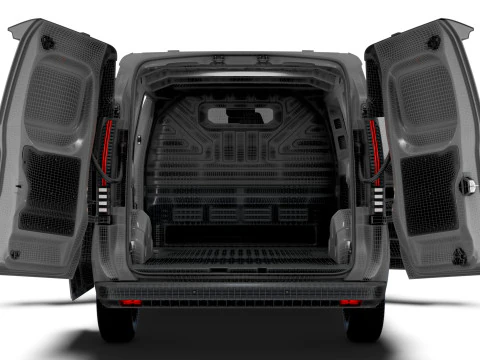 Renault Trafic e Tech HQ Int 2026 3D Model
