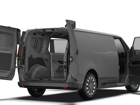 Renault Trafic e Tech HQ Int 2026 3D Model