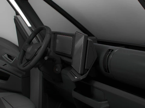 Renault Trafic e Tech HQ Int 2026 3D Model