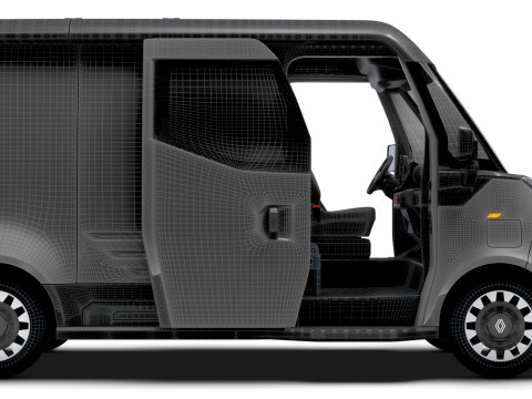 Renault Estafette Genel Merkez Uluslararası 2026 3D Model