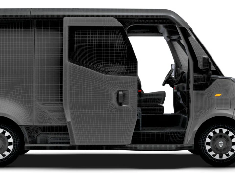 Renault Estafette HQ Internazionale 2026 Modello 3D