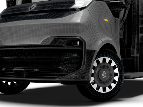 Renault Estafette Genel Merkez Uluslararası 2026 3D Model