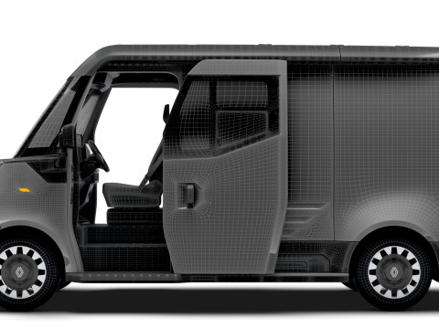 Renault Estafette Genel Merkez Uluslararası 2026 3D Model