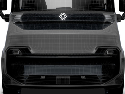 Renault Estafette Genel Merkez Uluslararası 2026 3D Model