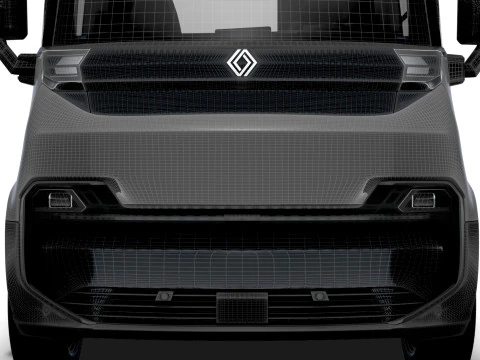 Renault Estafette HQ Internazionale 2026 Modello 3D