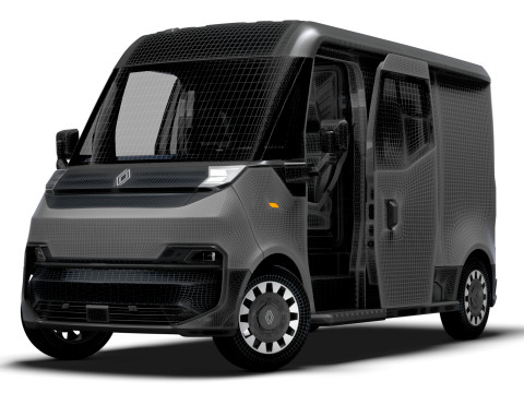 Renault Estafette Genel Merkez Uluslararası 2026 3D Model